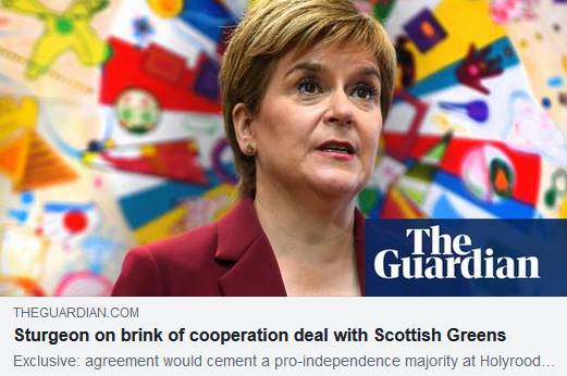 Sturgeon Deal with Greens